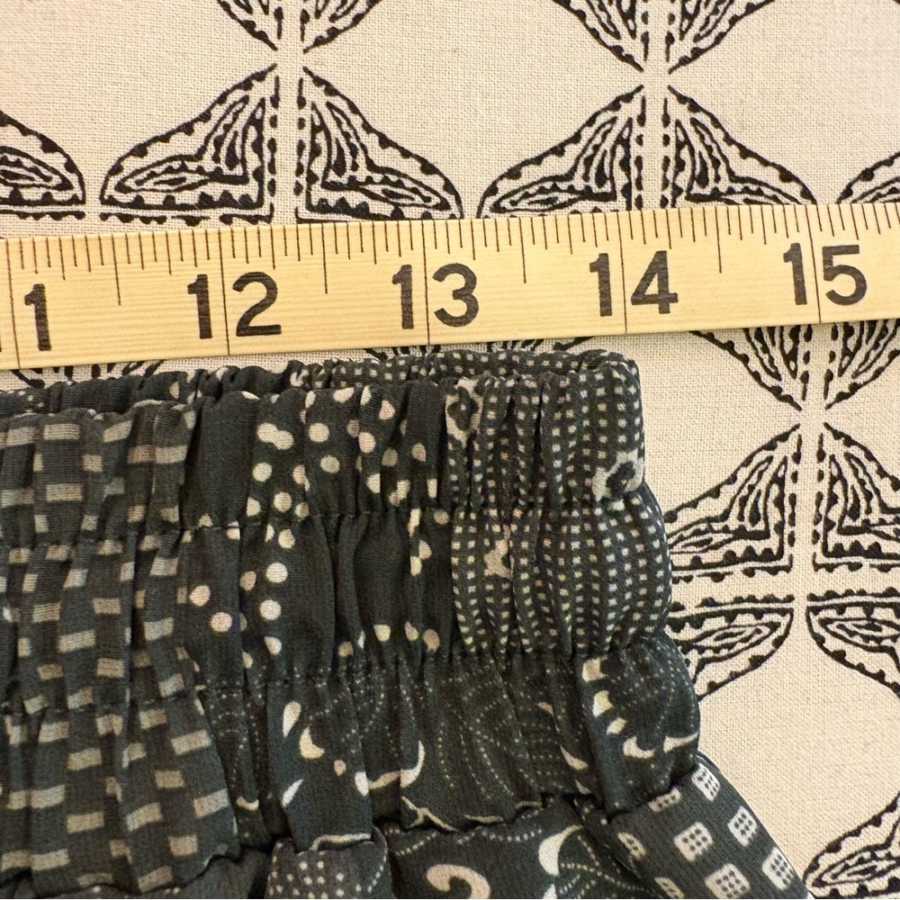 NWT BOHO Patchwork Maxi Skirt size M - Picture 10 of 14